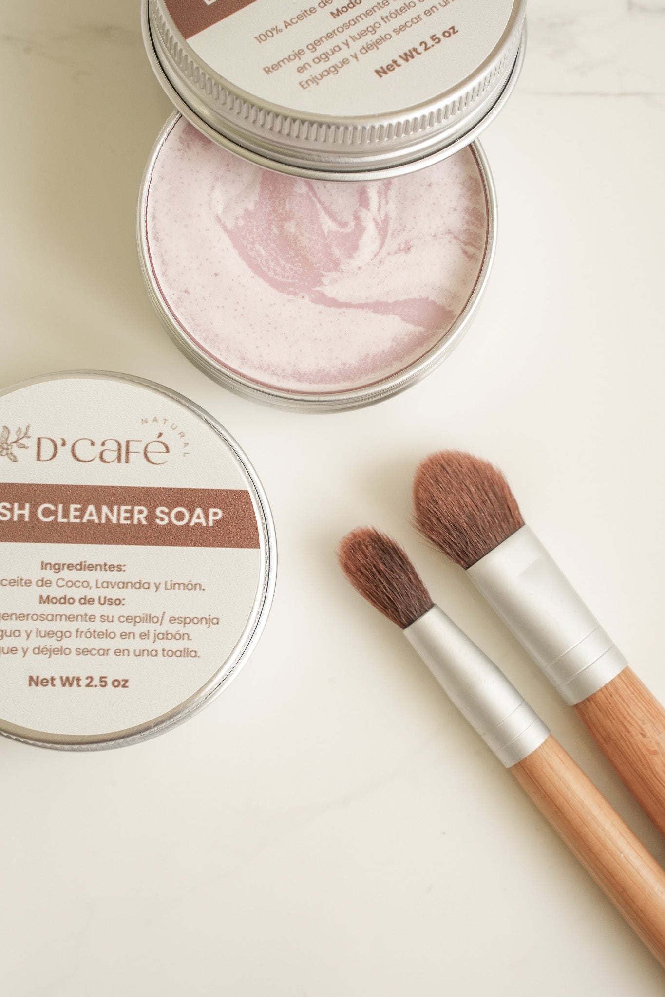 Brush and sponge cleaner soap